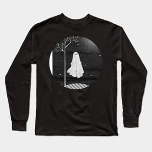 Walter the Lonely Ghost Long Sleeve T-Shirt